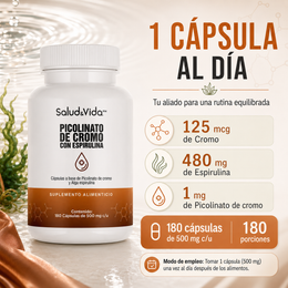 Picolinato De Cromo 1000mcg