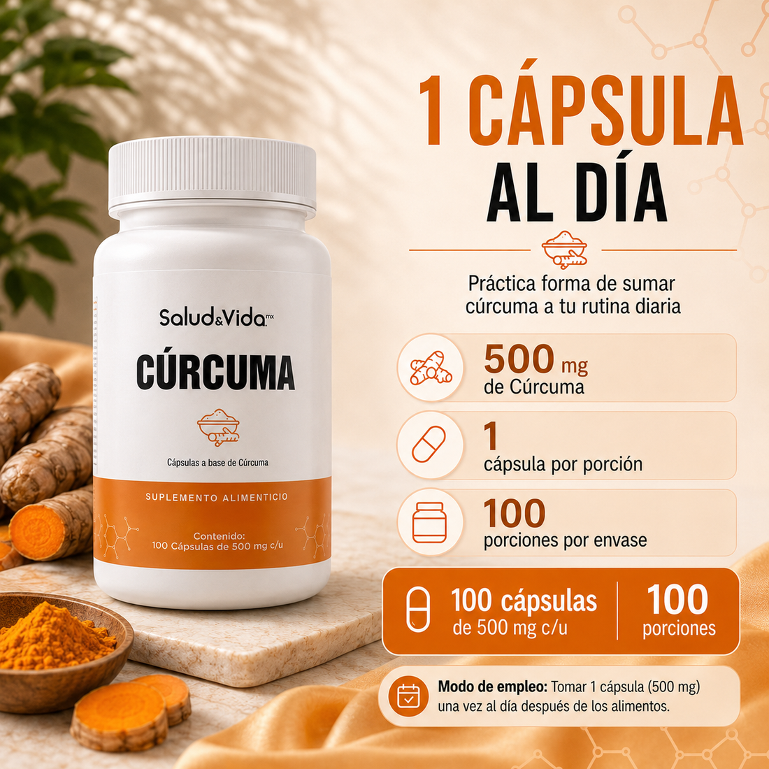 Cúrcuma 500mg