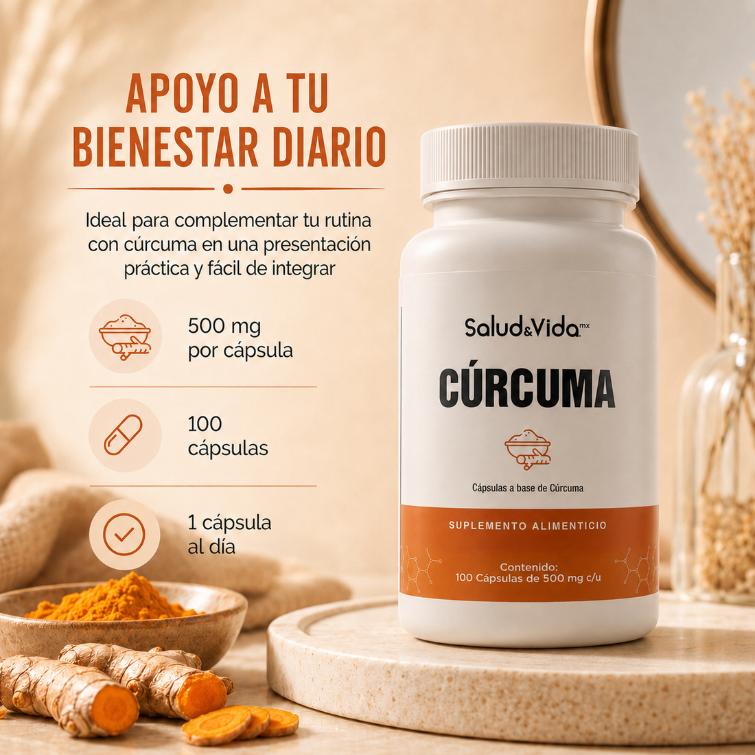 Cúrcuma 500mg