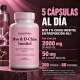 Myo & D-Chiro Inositol 2000mg + 50mg Por Porción