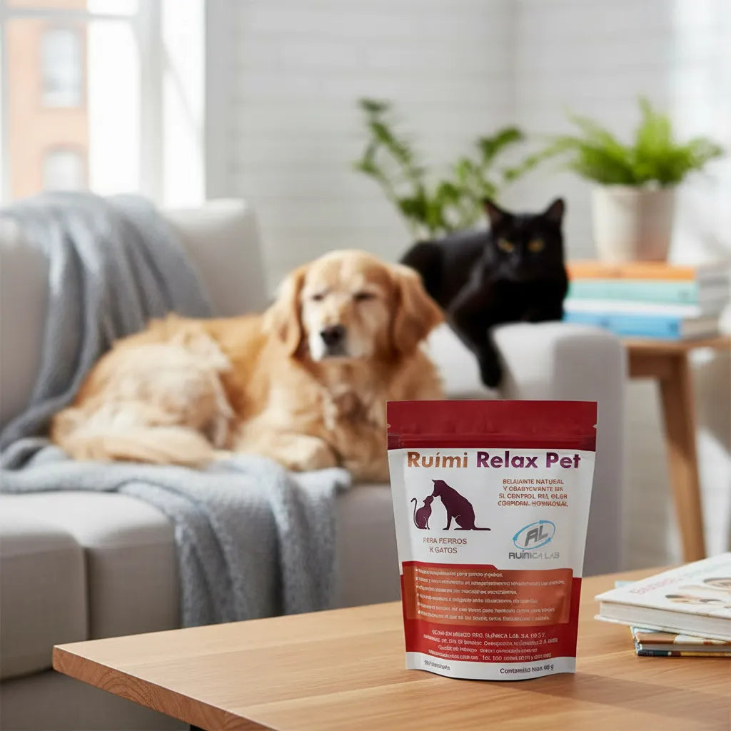 Relajante Natural Para Perro Gato - Sabor Hígado - Relax Pet