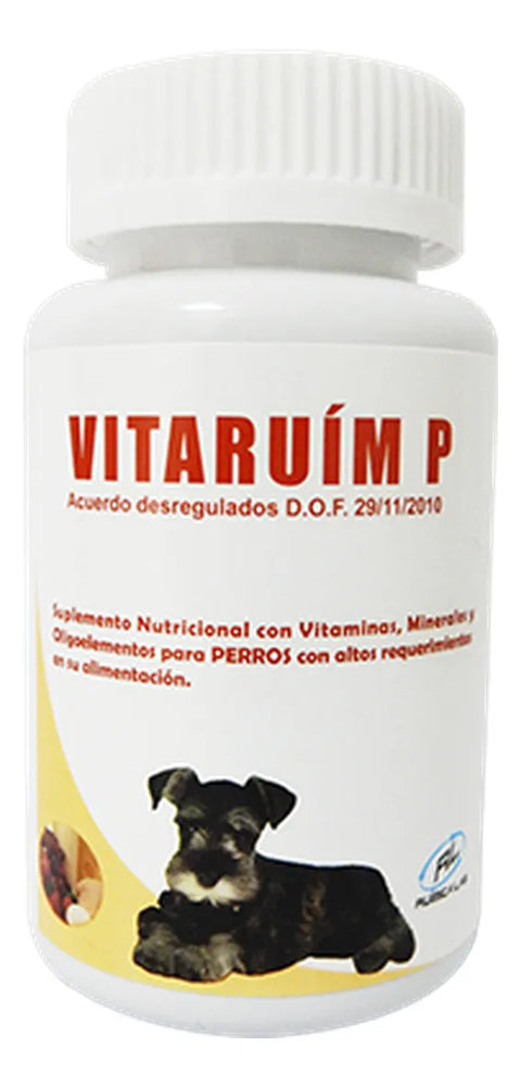 Multivitamínico Para Perro - Hígado Pollo - Vitaruím P