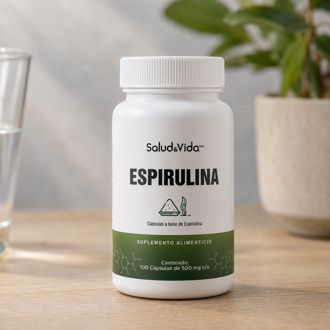 Espirulina 500mg