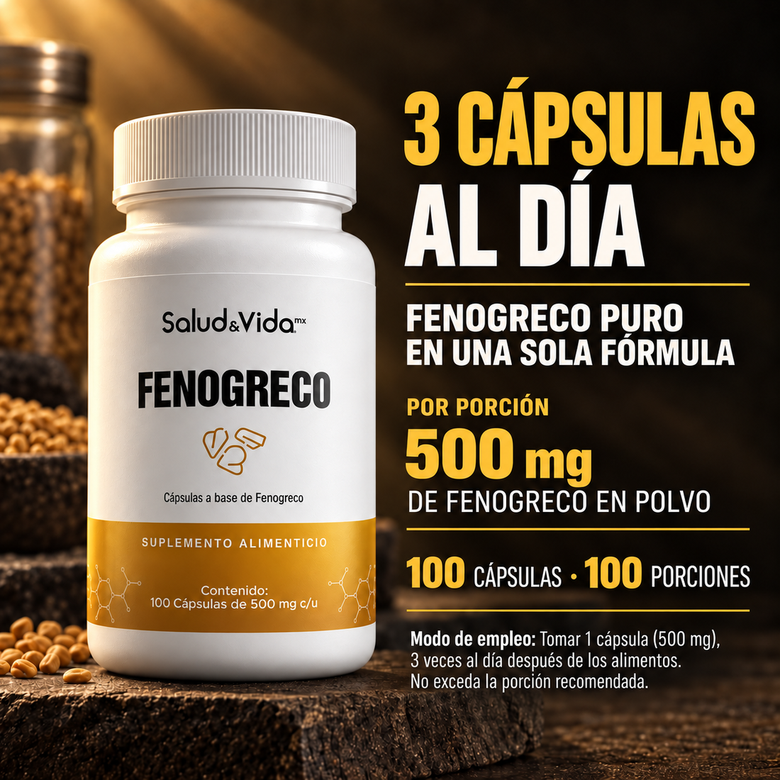 Fenogreco 500mg