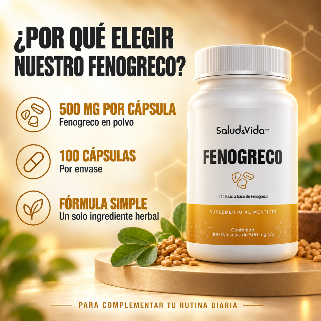 Fenogreco 500mg