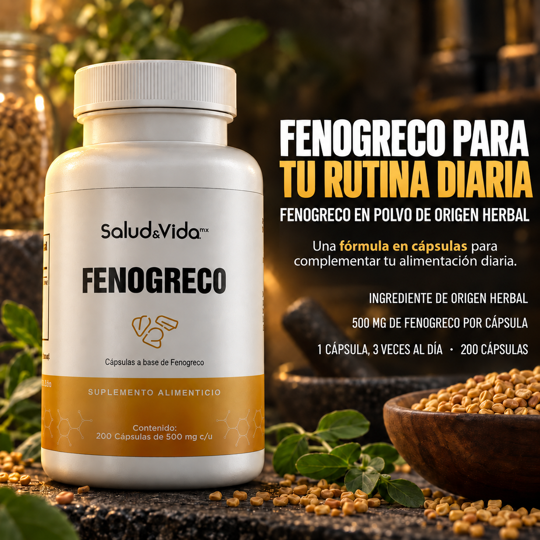 Fenogreco 500mg