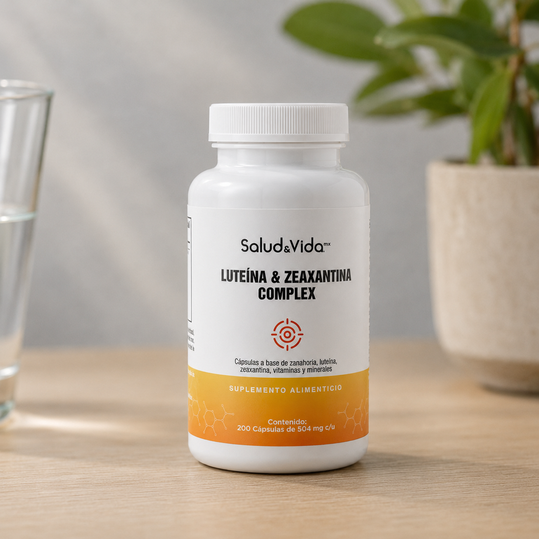 Complejo de Luteína y Zeaxantina con Vitaminas y minerales - Focus 504mg