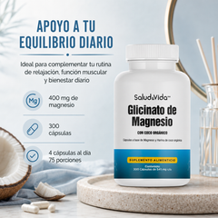Glicinato de Magnesio 2000mg