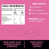 Inositol 120 cápsulas 500mg