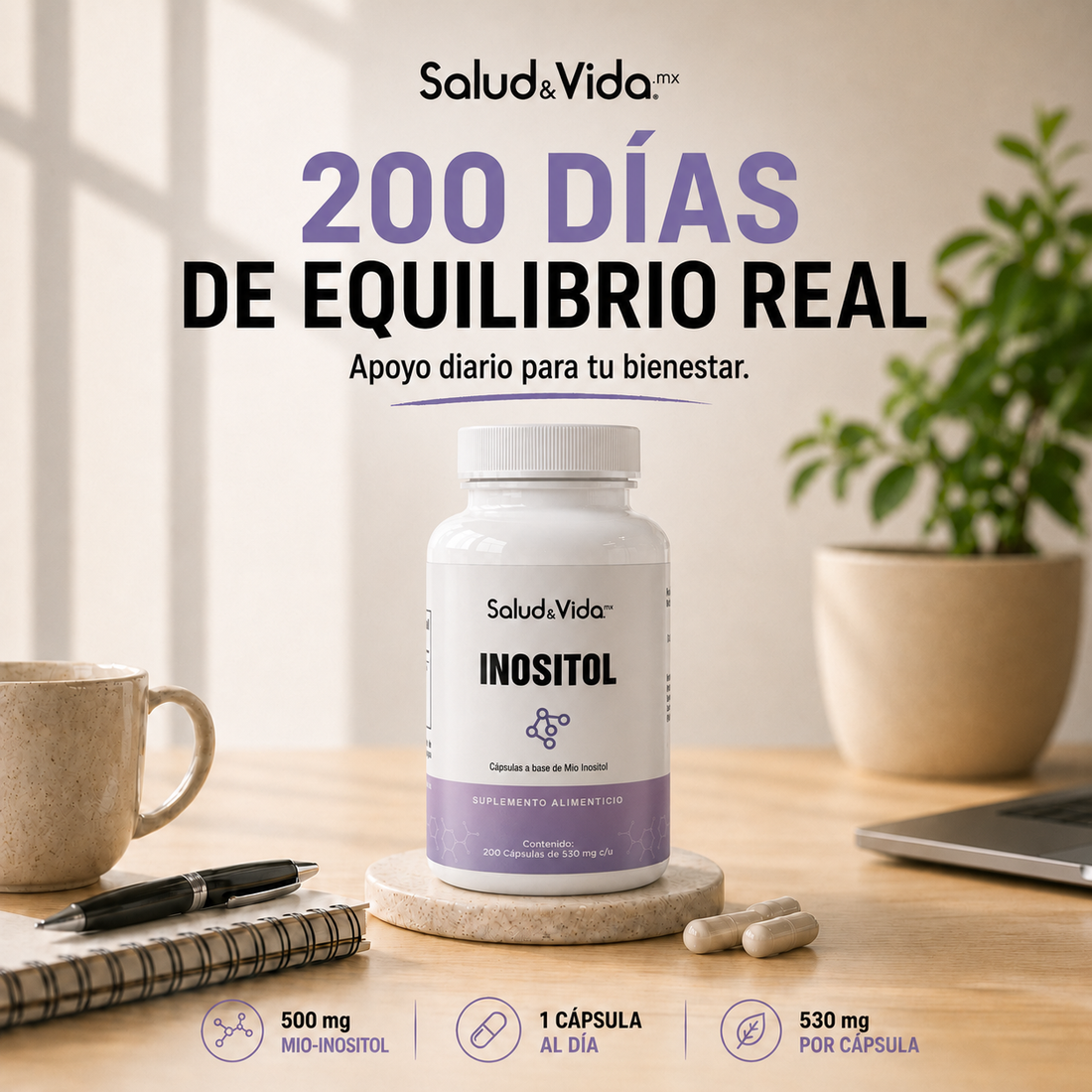 Myo Inositol 500mg