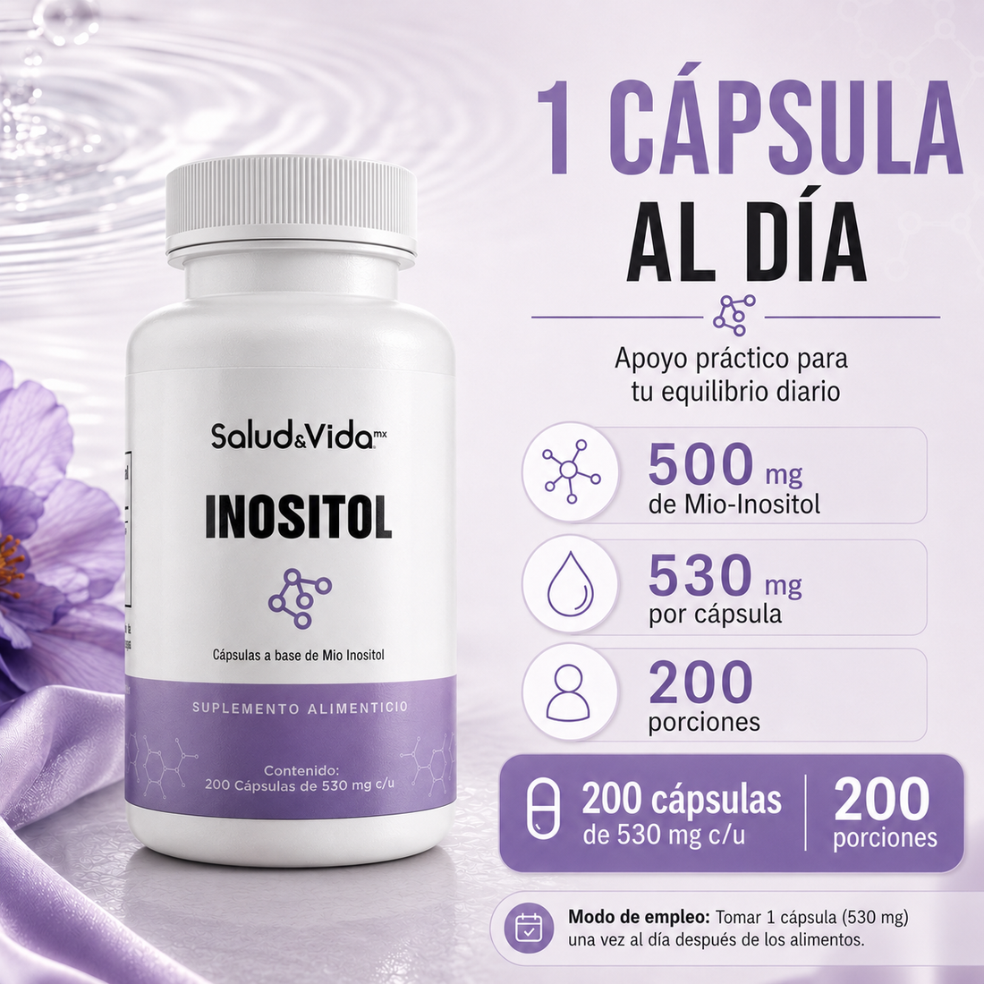 Myo Inositol 500mg