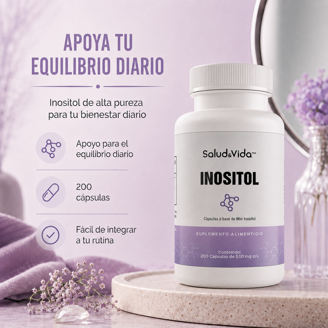 Myo Inositol 500mg