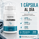 L-Glutamina 500mg