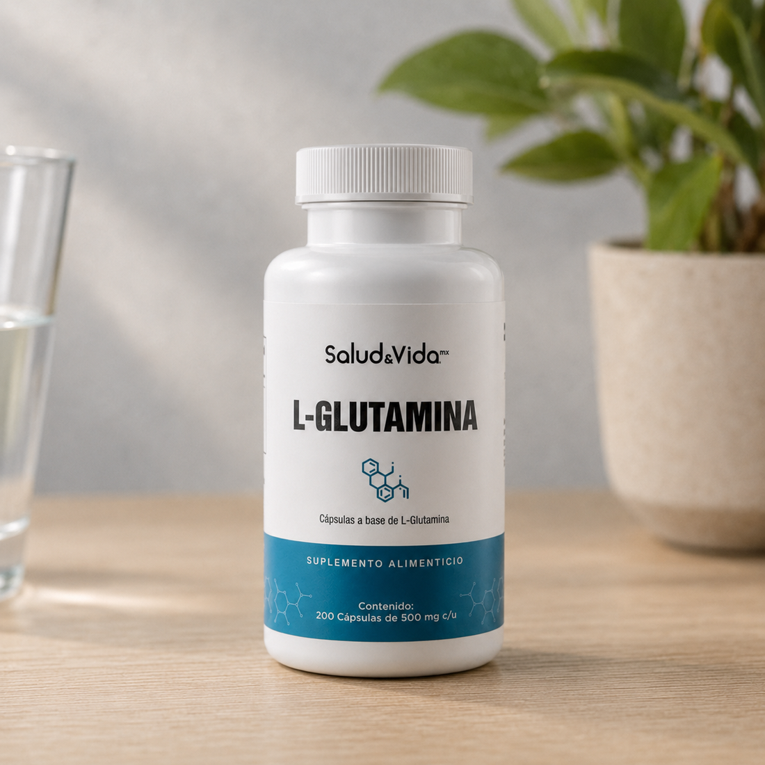 L-Glutamina 500mg