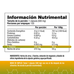 L-Teanina 200mg