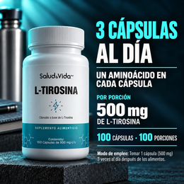 L-Tirosina 500mg