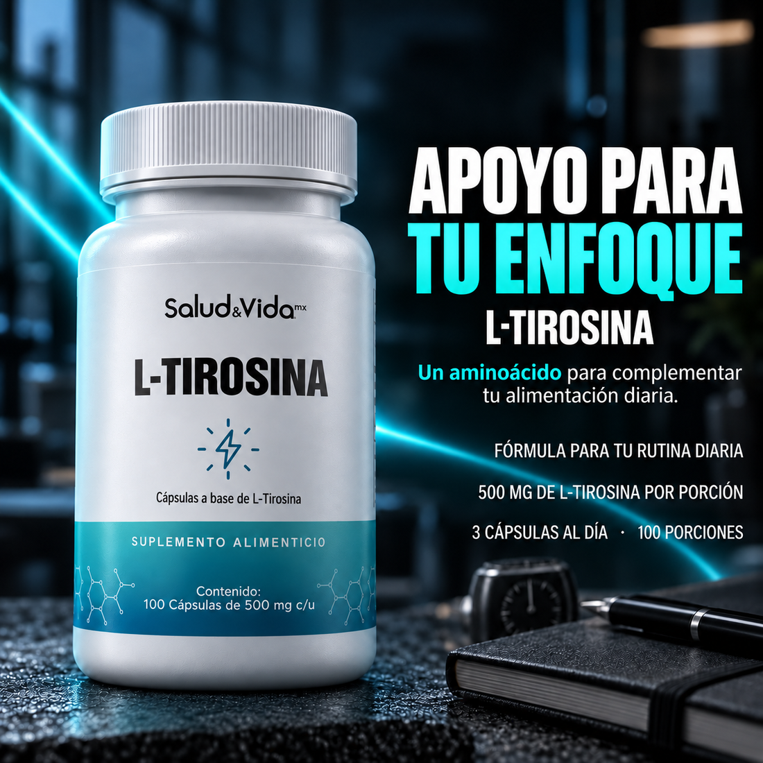 L-Tirosina 500mg