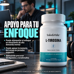 L-Tirosina 500mg