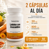 Luteína 20 mg Con Zeaxantina 800 mcg - Alta Concentración