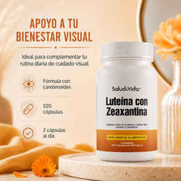 Luteína 20 mg Con Zeaxantina 800 mcg - Alta Concentración