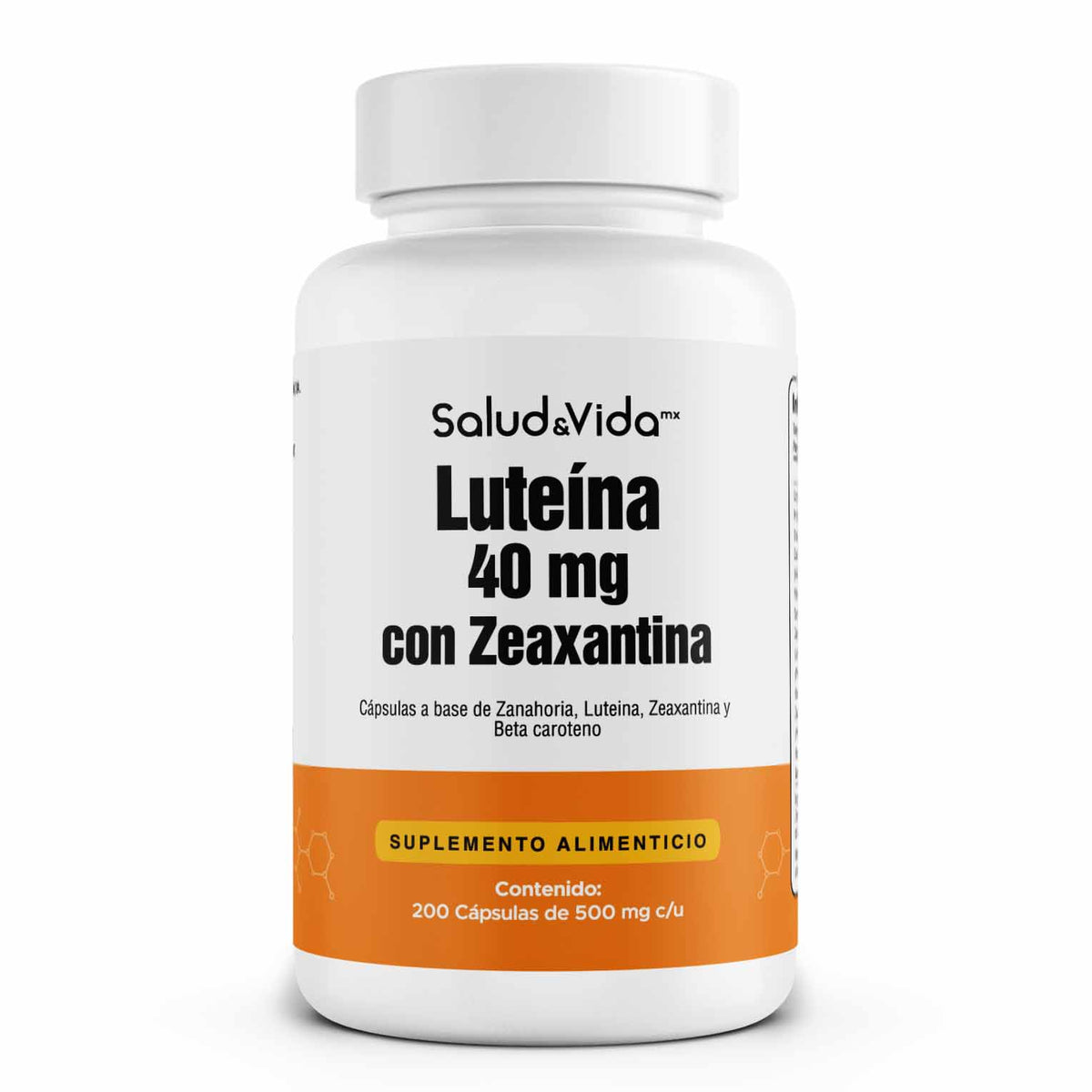 Luteína 40mg Con Zeaxantina Y Betacaroteno