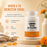 Luteína 40mg Con Zeaxantina Y Betacaroteno