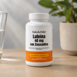 Luteína 40mg Con Zeaxantina Y Betacaroteno