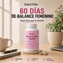Myo & D-Chiro Inositol 2000mg + 50mg Por Porción