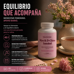 Myo & D-Chiro Inositol 2000mg + 50mg Por Porción