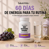 NAD + con Resveratrol Complex en Cápsulas
