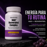 NAD + con Resveratrol Complex en Cápsulas