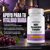 NAD + con Resveratrol Complex en Cápsulas