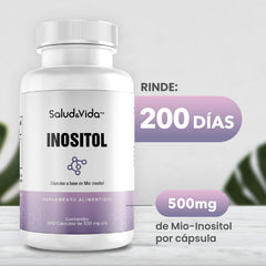 Myo Inositol 500mg - 200 Cápsulas