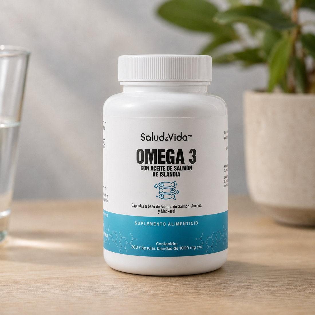 Omega 3 De Aceite De Salmón de Islandia