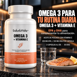 Omega 3 con vitamina E