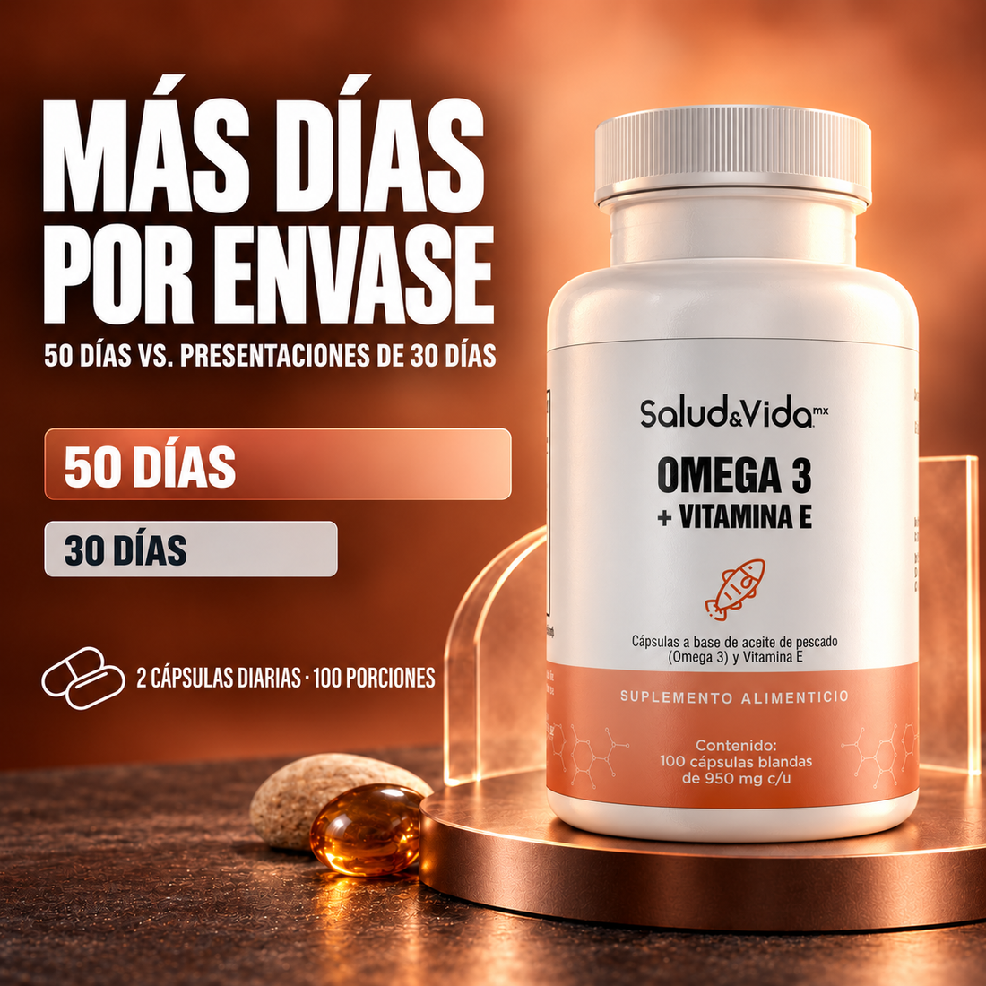 Omega 3 con vitamina E