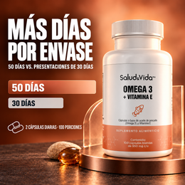 Omega 3 con vitamina E