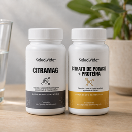 Citrapack - Citrato De Magnesio 100 Cápsulas Y Citrato De Potasio 60 Cápsulas - Pack