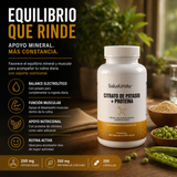 Citrato de Potasio 518mg (200mg de Potasio Elemental) + Proteína