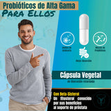 Probióticos para Hombre 15 cepas 50 billones UFC 60 porciones