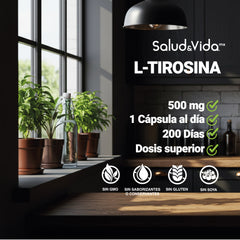 L-Tirosina 500mg