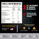 Treonato De Magnesio 100 cápsulas 680 mg