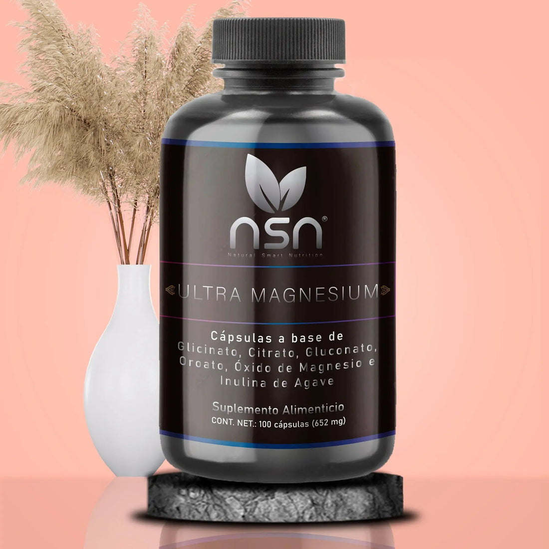 Ultra Magnesium (Complejo de Magnesio) - 100 cápsulas 652 mg