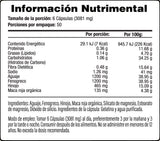 Aguaje y Fenogreco con Hinojo en Cápsulas