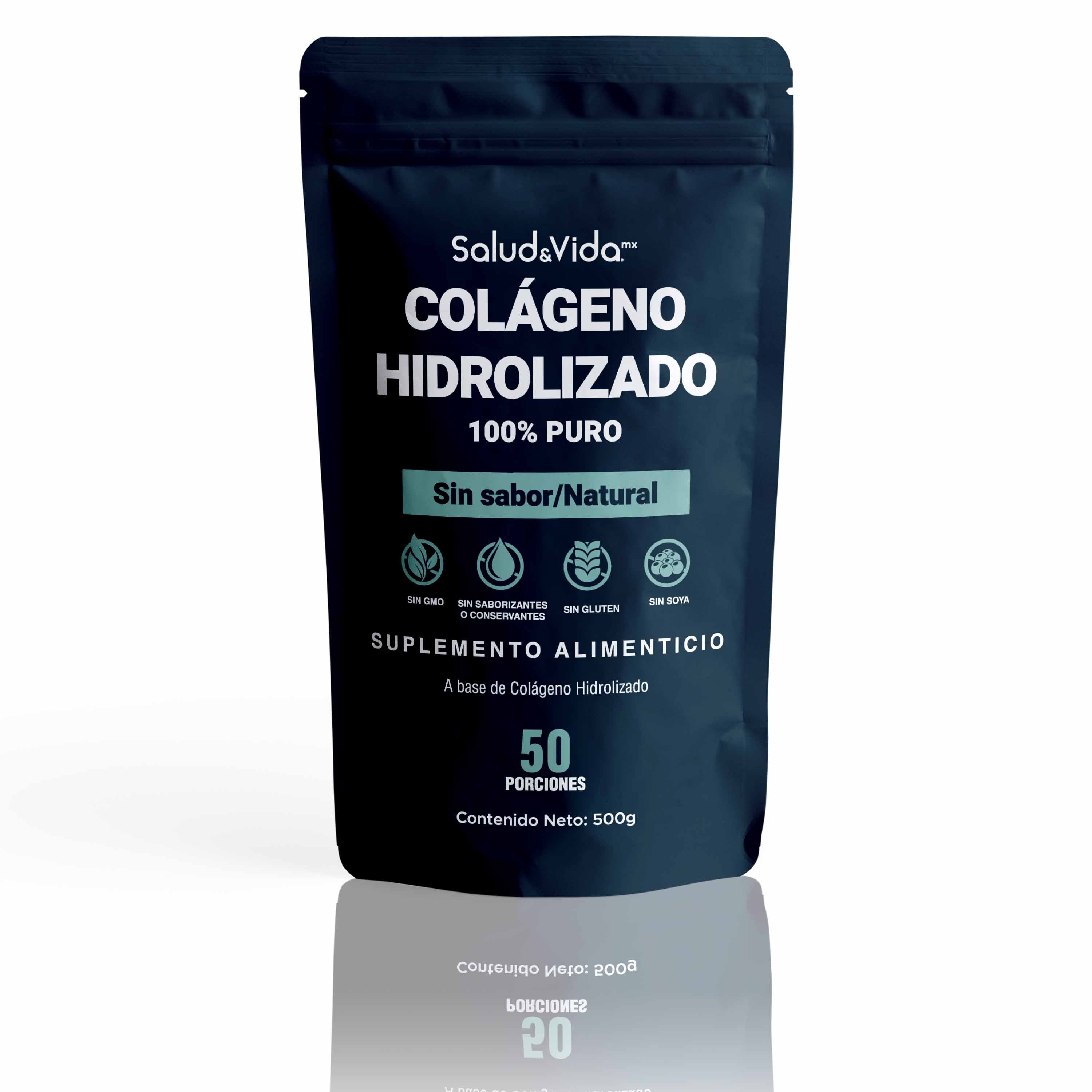 Péptidos de Colágeno Hidrolizado en Polvo Tipo 1 y 3