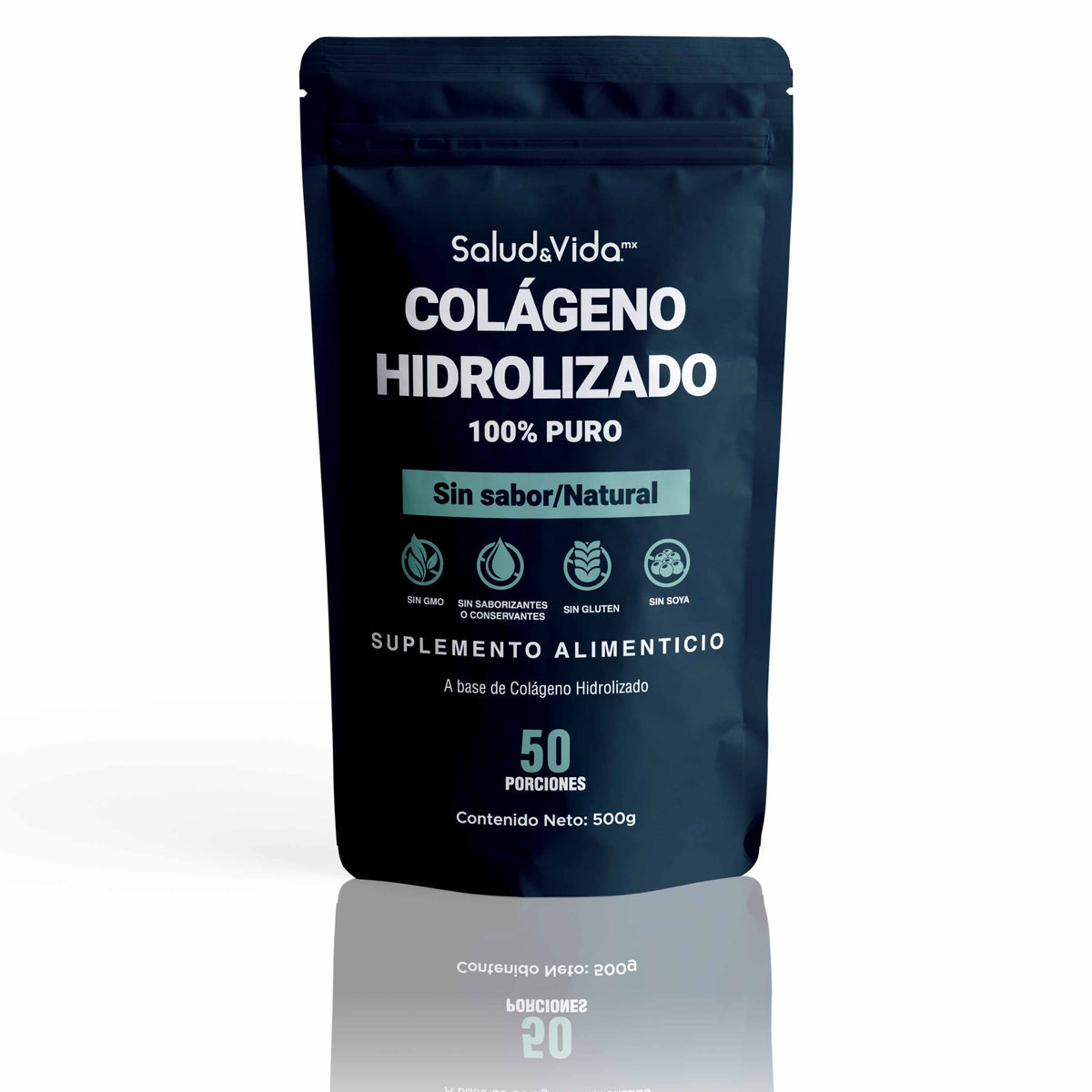 Péptidos de Colágeno Hidrolizado en Polvo Tipo 1 y 3