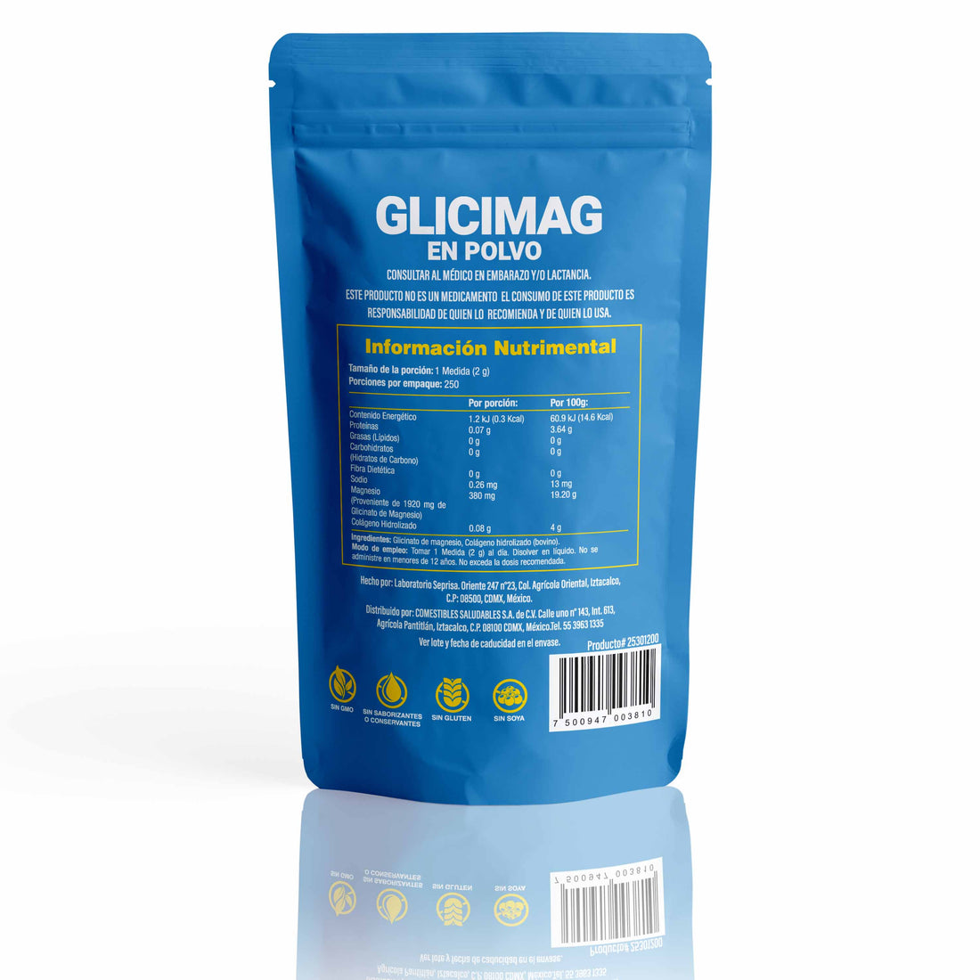 Glicinato de Magnesio en Polvo