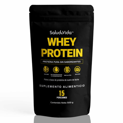 Proteína en Polvo Sin Sabor - Whey Protein