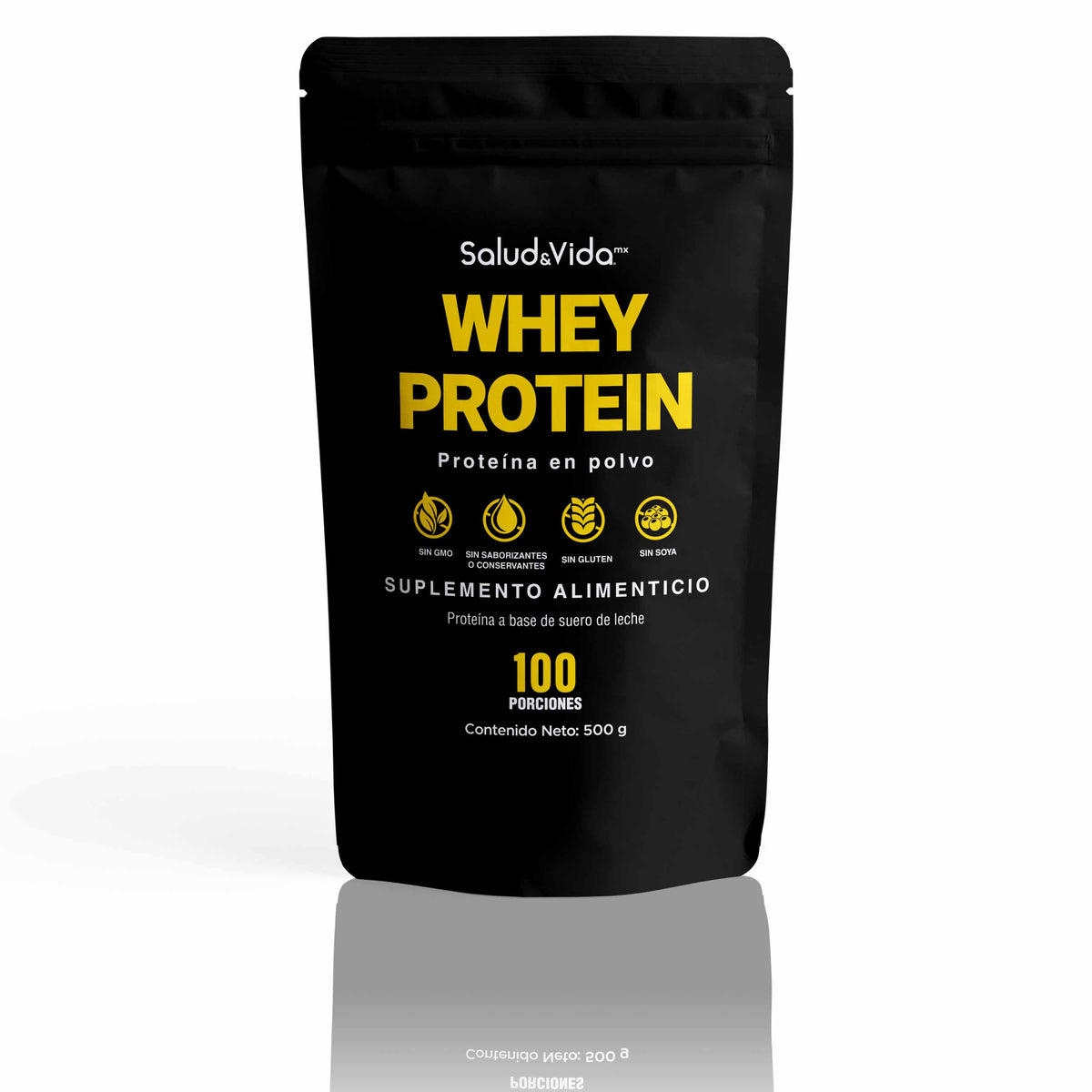 Proteína en Polvo Sin Sabor - Whey Protein