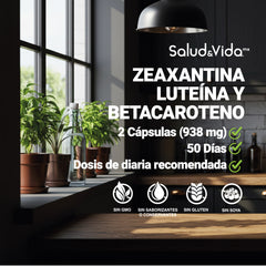 Luteína 20 mg Con Zeaxantina 800 mcg - Alta Concentración